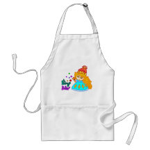 "Fairy Dust" Cute Funny Cartoon Magic Princess Apron