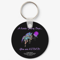 Fairy Dust Loved Keychain