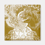 Fairy [Faerie] Illustration by Dorothy Lathrop Magnets