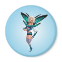 Fairy Fancy Magnet by mariannegilliand Fairy Fancy Magnet