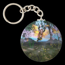 Fairy FireGlitter keychains
