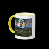 Fairy FireGlitter mugs by WhiteOak50 Fairy FireGlitter mugs