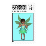 Fairy Flutters Postage Stamp stamps