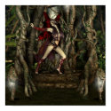 fairy forest print, sexy fairy in the woods by moonlake fairy forest print, sexy fairy in the woods