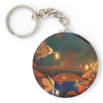 Fairy Gathering - Fairy Art Keychain keychains