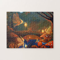 "Fairy Gathering" Puzzle By Susan Rodio Art puzzles