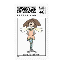 Fairy Girl Stamp by lilink Fairy Girl Stamp