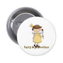 Fairy Godmother Button