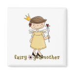 Fairy Godmother Fridge Magnets