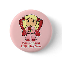 Fairy Good Big Sister Pins