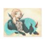 FAIRY GOTH unicorn storm lightning Postcards