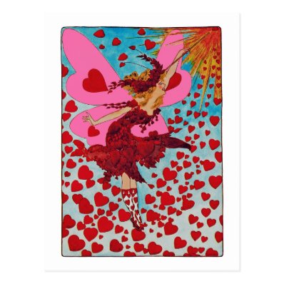 Fairy Hearts ~ Postcard / Invitations