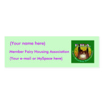 Fairy Housing Association Profile Card profile cards