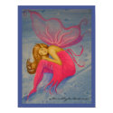 Fairy in a Pink Dress posters