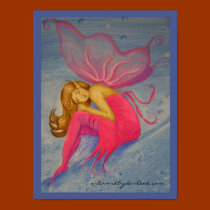 Fairy in a Pink Dress posters