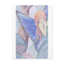 Fairy in the roses 2 postcards