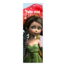 Fairy in Woodland Business Card Template
