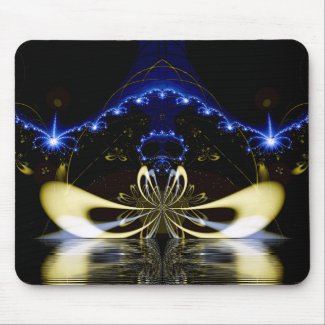 Fairy Lake Fractal mousepad