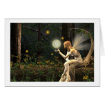 fairy light Ball Note Cards