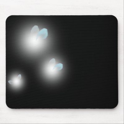 Fairy Lights Mouse Mat by Illeander