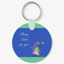 FAIRY LUCK FOR YOU - keychain by Horseshoes3 FAIRY LUCK FOR YOU - keychain