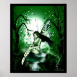 Fairy Magic Green Posters