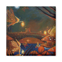 Fairy Magnet - " Fairy Gathering " by SusanRodio Fairy Magnet - " Fairy Gathering "