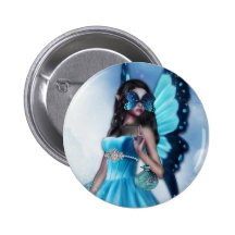 Fairy Masquerade Ball Button