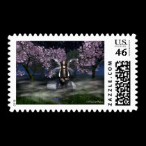 Fairy MoonGlitter stamps