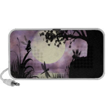 Fairy moonlit pond speaker