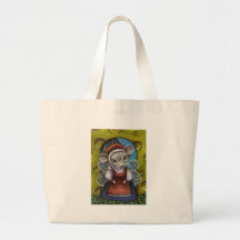 Fairy mouse canvas bag