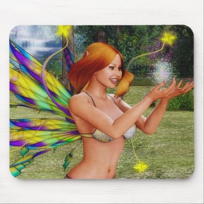 'Fairy' Mousepad by Articyn