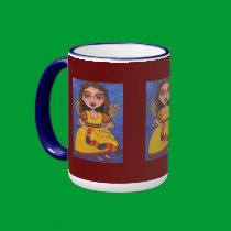 Fairy - mug by folkartblonde Fairy - mug