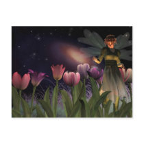 Fairy night Postcard by RenderlyYours Fairy night Postcard