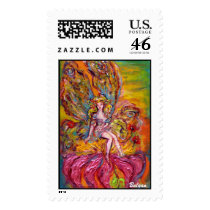 FAIRY OF IRIS postage