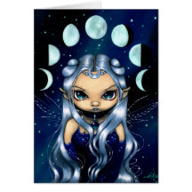 "Fairy of the Changing Moons" Greeting Card