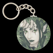 Fairy of the Dark Forest Keychain keychains