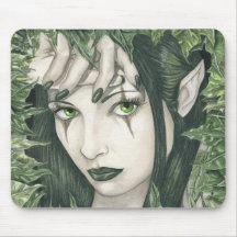Fairy of the Dark Forest mousepad