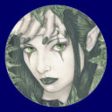 Fairy of the Dark Forest Sticker