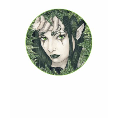 Fairy of the Dark Forest T-Shirt by elvenstarart