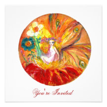 FAIRY OF THE FLOWERS red blue yellow white Announcement