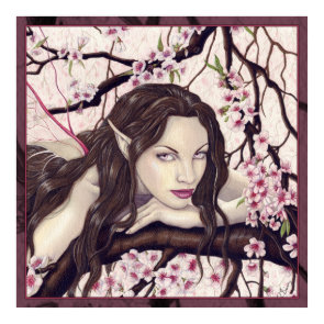 Fairy of the Spring Bloom poster print