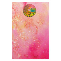 FAIRY OF THE SUNFLOWERS yellow pink black Stationery