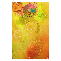 FAIRY OF THE SUNFLOWERS yellow red brown Customized Stationery