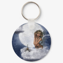 Fairy On a Cloud keychains by tinablanton Fairy On a Cloud keychains