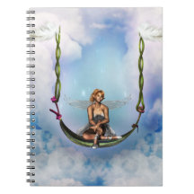 Fairy on a Swing Notebook