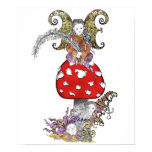 Fairy on Mushroom posters