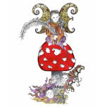 Fairy on Mushroom t-shirts