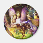 Fairy Painting by Fitzgerald Refrigerator Magnets