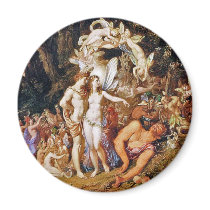 Fairy Painting "Oberon and Titania" magnets